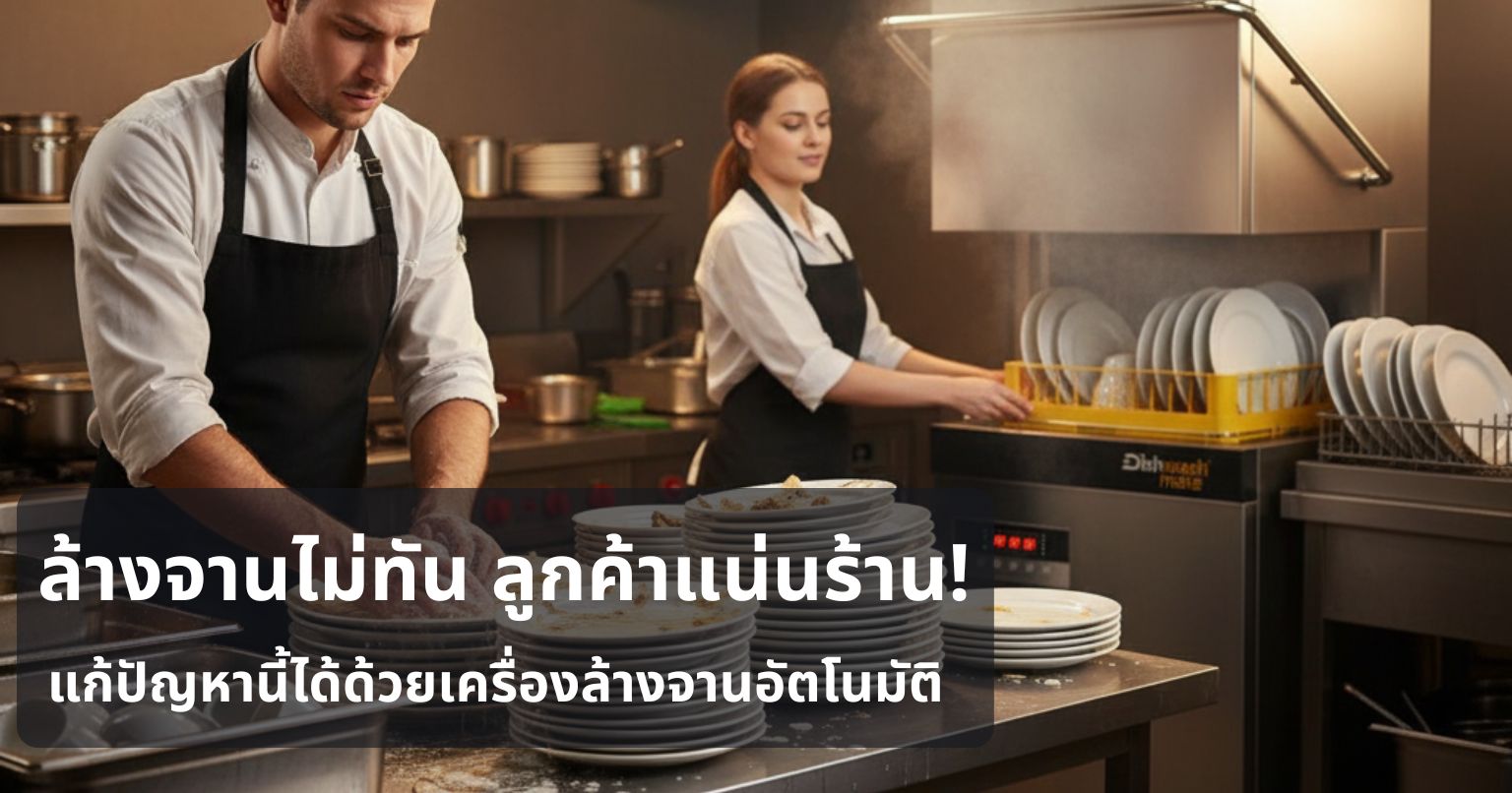 เครื่องล้างจานอัตโนมัติ